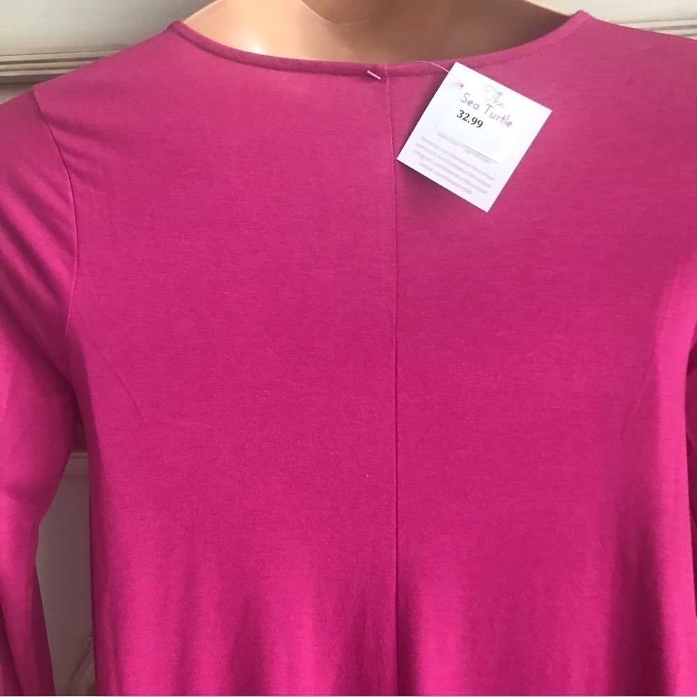 NWT Longsleeve Zenana Swing Dress - Picture 5 of 5